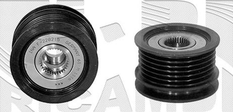 Autoteam A03864 - Piedziņas skriemelis, Ģenerators www.autospares.lv