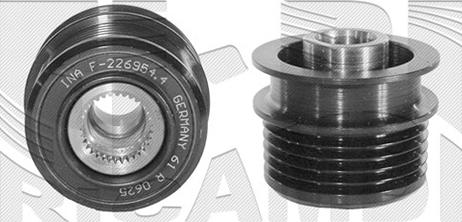 Autoteam A03860 - Шкив генератора, муфта www.autospares.lv