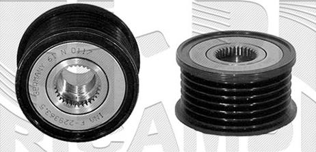 Autoteam A03868 - Шкив генератора, муфта www.autospares.lv