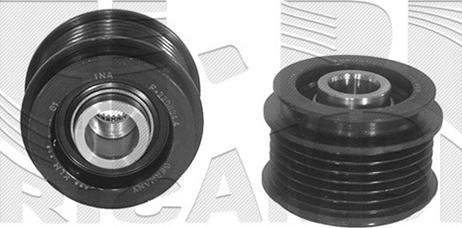 Autoteam A03824 - Шкив генератора, муфта www.autospares.lv