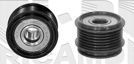 Autoteam A03828 - Шкив генератора, муфта www.autospares.lv