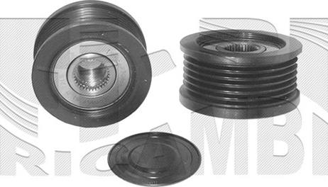 Autoteam A03876 - Pulley, alternator, freewheel clutch www.autospares.lv