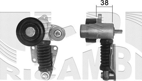 Autoteam A02116 - Siksnas spriegotājs, Ķīļsiksna autospares.lv