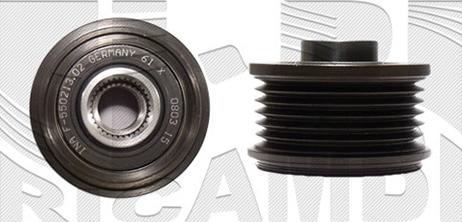 Autoteam A07464 - Pulley, alternator, freewheel clutch www.autospares.lv