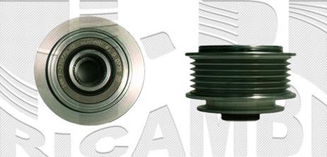 Autoteam A07544 - Шкив генератора, муфта www.autospares.lv