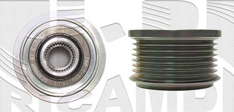 Autoteam A07540 - Pulley, alternator, freewheel clutch www.autospares.lv