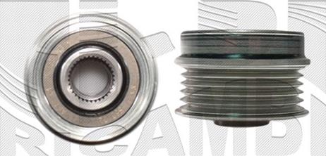 Autoteam A07664 - Шкив генератора, муфта www.autospares.lv