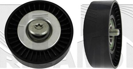 Autoteam AA1057 - Pulley, v-ribbed belt www.autospares.lv