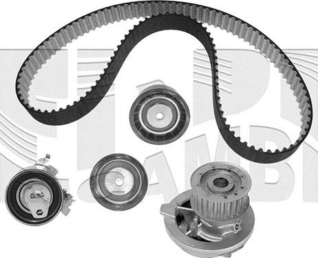 Autoteam KATW1141 - Water Pump & Timing Belt Set www.autospares.lv