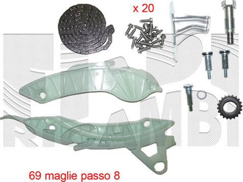 Autoteam KCA052 - Timing Chain Kit www.autospares.lv