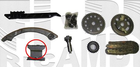 Autoteam KCA260 - Sadales vārpstas piedziņas ķēdes komplekts www.autospares.lv