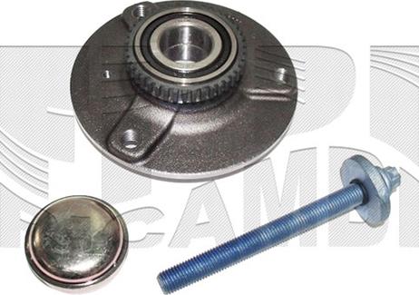 Autoteam RA6733 - Подшипник ступицы колеса, комплект www.autospares.lv