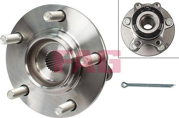 Autoteam RA1995 - Wheel hub, bearing Kit www.autospares.lv