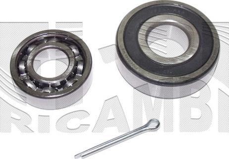 Autoteam RA1622 - Подшипник ступицы колеса, комплект www.autospares.lv