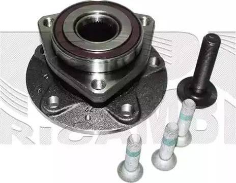 Autoteam RA1077 - Подшипник ступицы колеса, комплект www.autospares.lv