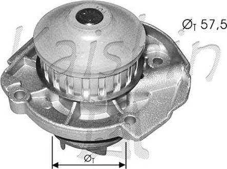 Autoteam WPA404 - Water Pump www.autospares.lv