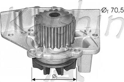 Autoteam WPA411 - Ūdenssūknis autospares.lv