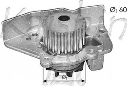 Autoteam WPA355 - Ūdenssūknis autospares.lv