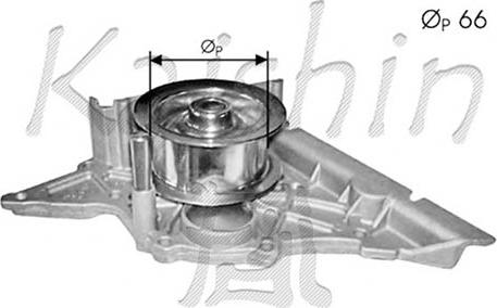 Autoteam WPA381 - Ūdenssūknis www.autospares.lv