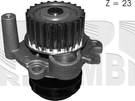 Autoteam WPA377 - Water Pump www.autospares.lv