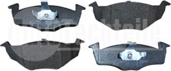 AUTOTECHTEILE 369 8009 - Brake Pad Set, disc brake www.autospares.lv