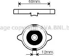 Ava Quality Cooling 980015 - Vāciņš, Radiators www.autospares.lv