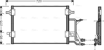 Ava Quality Cooling AI 5176 - Kondensators, Gaisa kond. sistēma www.autospares.lv