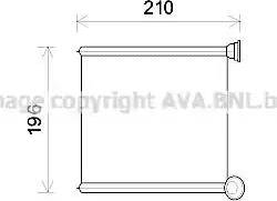 Ava Quality Cooling AI6385 - Siltummainis, Salona apsilde www.autospares.lv