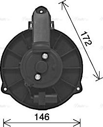 Ava Quality Cooling AI8427 - Salona ventilators www.autospares.lv