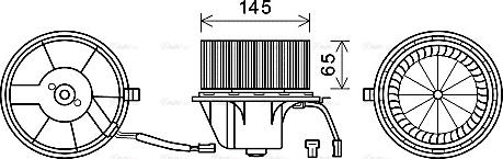 Ava Quality Cooling AI8375 - Salona ventilators www.autospares.lv