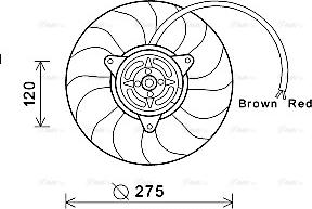 Ava Quality Cooling AI 7515 - Ventilators, Motora dzesēšanas sistēma www.autospares.lv