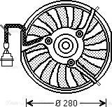 Ava Quality Cooling AI7511 - Ventilators, Motora dzesēšanas sistēma www.autospares.lv