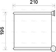 Ava Quality Cooling AIA6385 - Siltummainis, Salona apsilde www.autospares.lv