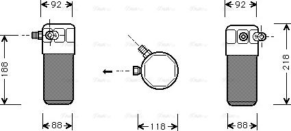 Ava Quality Cooling AI D153 - Sausinātājs, Kondicionieris www.autospares.lv