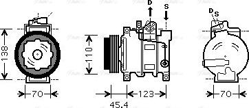 Ava Quality Cooling AI K261 - Kompresors, Gaisa kond. sistēma www.autospares.lv