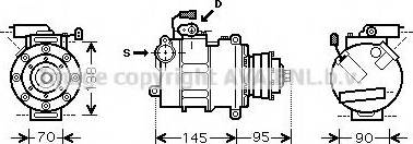 Ava Quality Cooling AI K267 - Kompresors, Gaisa kond. sistēma www.autospares.lv