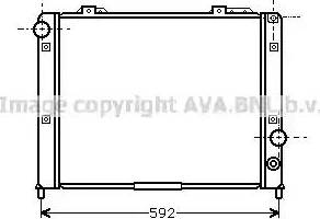 Ava Quality Cooling AL 2053 - Radiators, Motora dzesēšanas sistēma autospares.lv