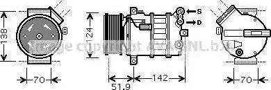 Ava Quality Cooling AL K112 - Kompresors, Gaisa kond. sistēma www.autospares.lv