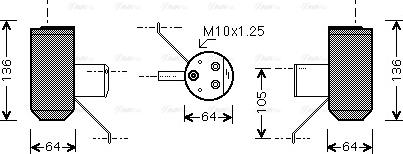 Ava Quality Cooling AUD210 - Sausinātājs, Kondicionieris www.autospares.lv