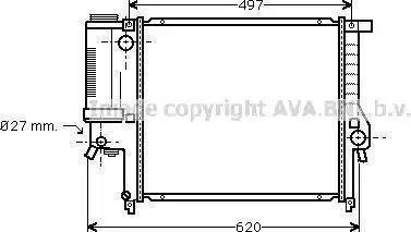 TEMPEST TP.15.60.623A - Radiators, Motora dzesēšanas sistēma www.autospares.lv