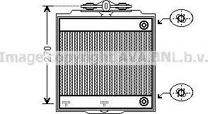 Ava Quality Cooling BW 2367 - Radiators, Motora dzesēšanas sistēma www.autospares.lv