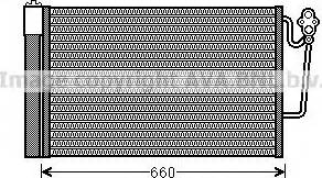 Ava Quality Cooling BWA5363 - Kondensators, Gaisa kond. sistēma www.autospares.lv