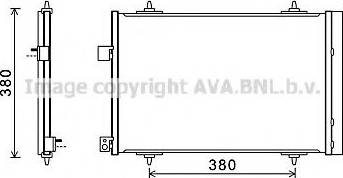 Ava Quality Cooling CN 5274 - Kondensators, Gaisa kond. sistēma www.autospares.lv