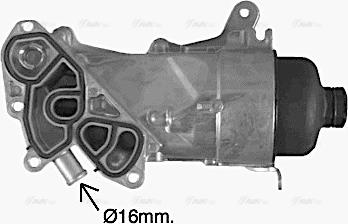 Ava Quality Cooling CN3309H - Eļļas radiators, Motoreļļa autospares.lv