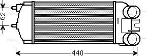 Ava Quality Cooling CNA4269 - Starpdzesētājs www.autospares.lv