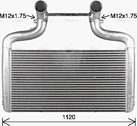 Ava Quality Cooling DF4097 - Starpdzesētājs www.autospares.lv