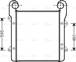 Ava Quality Cooling DF 4005 - Starpdzesētājs www.autospares.lv