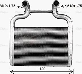 Ava Quality Cooling DF4104 - Starpdzesētājs www.autospares.lv