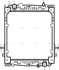 Ava Quality Cooling DF2052 - Radiators, Motora dzesēšanas sistēma www.autospares.lv