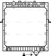 Ava Quality Cooling DF 2011 - Radiators, Motora dzesēšanas sistēma www.autospares.lv